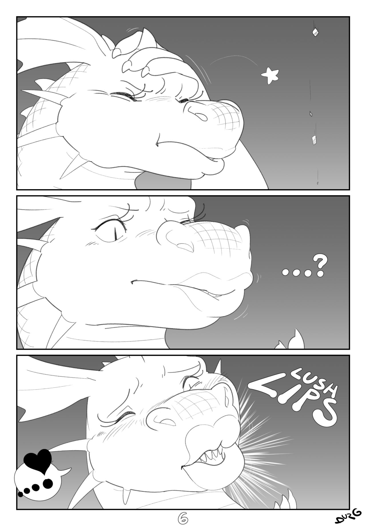 Dragoness growth comic page 6 full