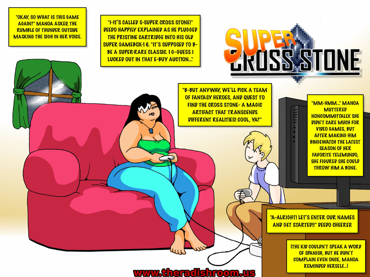 Super Cross Stone page 1 full