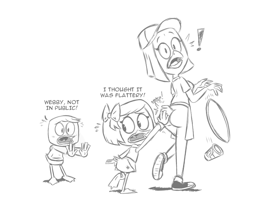 Ducktales - Webby and Lena - Loli Power page 7 full
