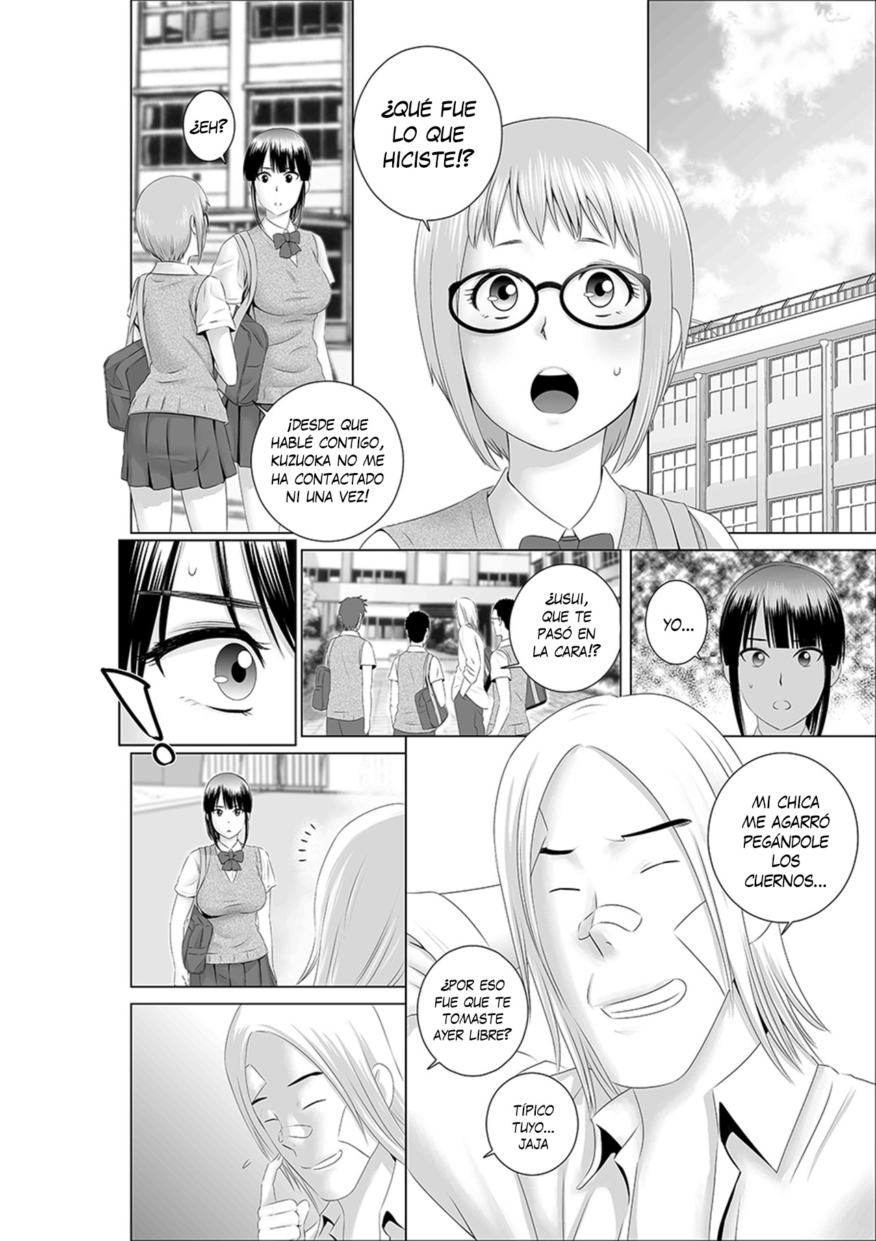 Closet 0 -Ubawareta Junketsu- | Armario 0 -Pureza robada- page 10 full