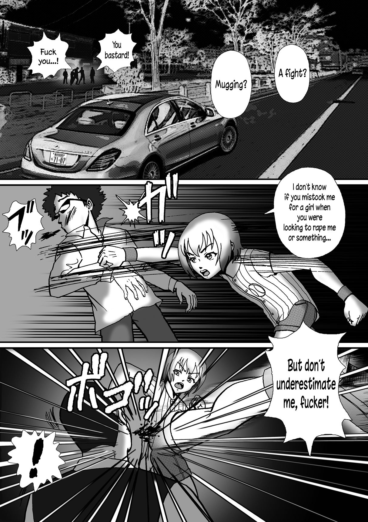 Rachirarete Kuro Dekamara Chuudoku ni Sarechatta Ore page 6 full