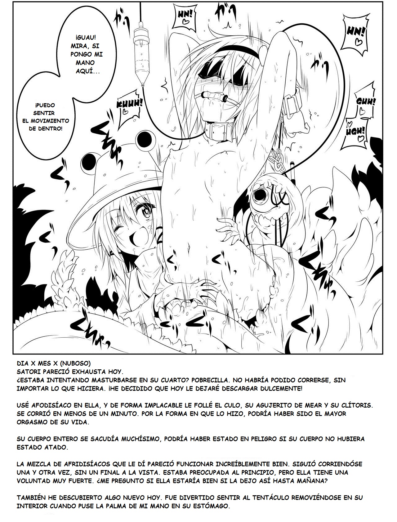 Komeiji Satori Shokushu Choukyou | Satori Komeiji's Tentacle Training page 3 full
