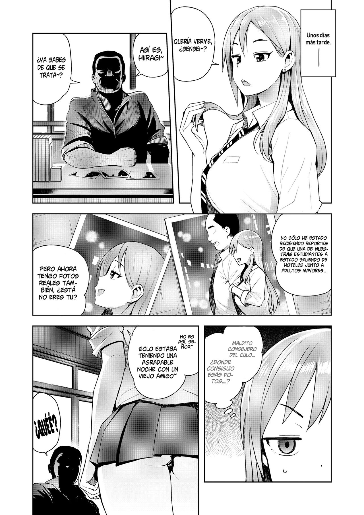 JK-ENKO ~Hiiragi Marin no Baai~ | Chica de compañia de secundaria ~El caso de Marin Hiiragi~ page 7 full