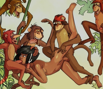 Jungle Book Hentai Porn - Monkeying Around All Day - IMHentai