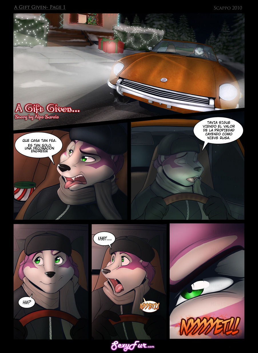A Gift Given | Un Regalo Entregado page 1 full