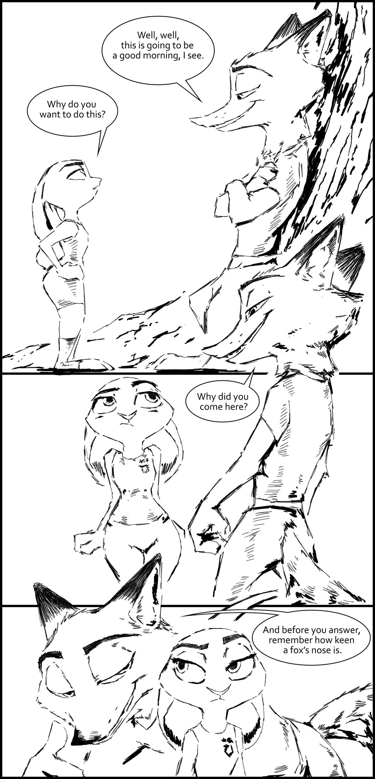 Wilde Academy - Chapter 2 - Who Came First, The Rabbit or The Fox page 8 full