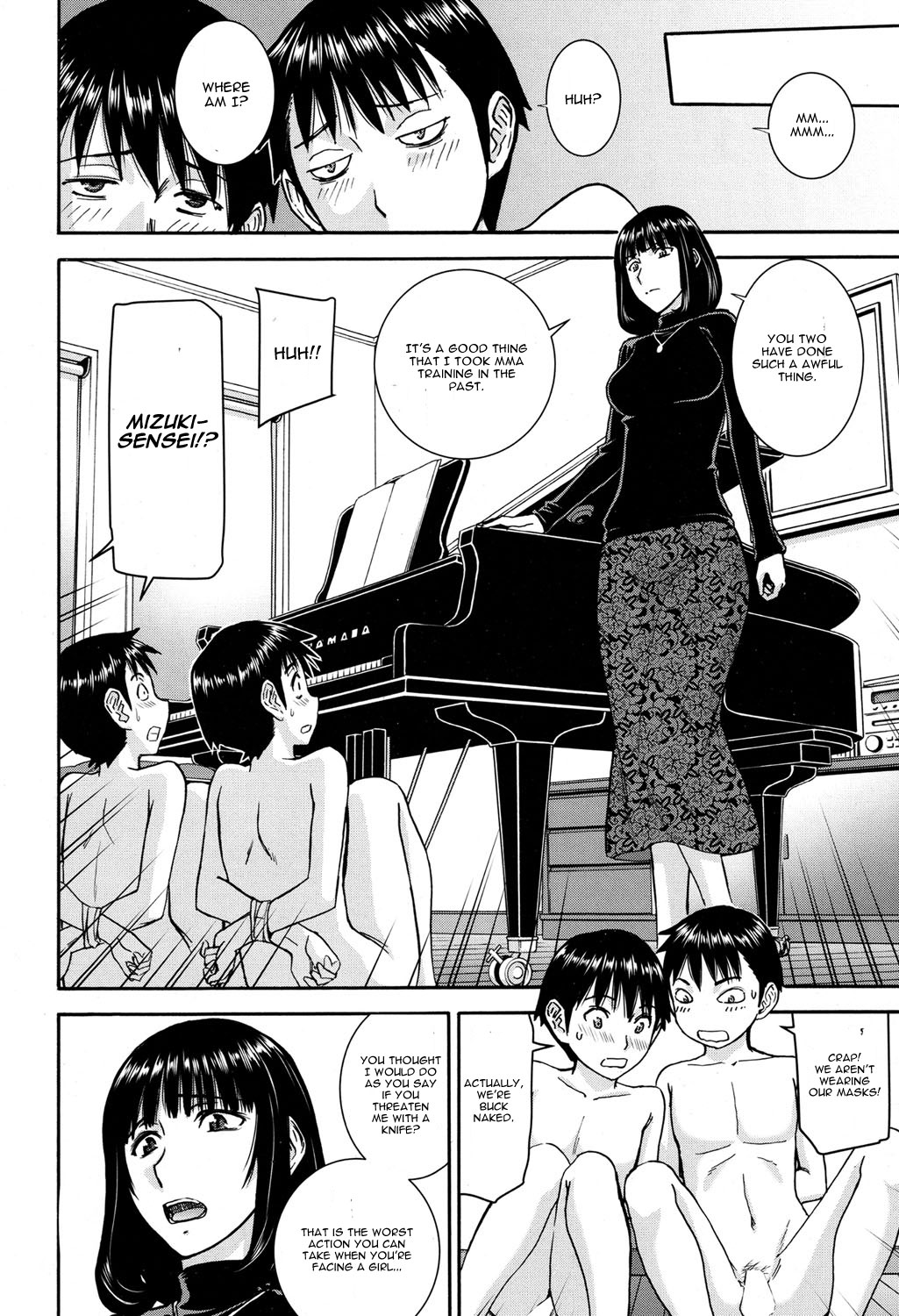 Mizuki Sensei to Akudou - Miss. Mizuki and bad boy page 10 full