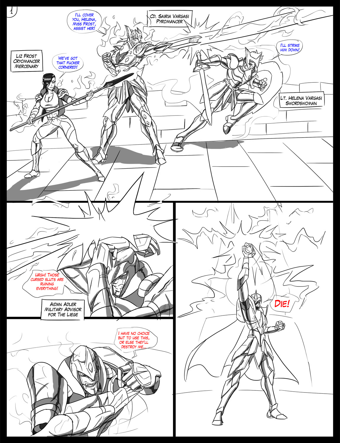 Flung into Mareth page 1 full