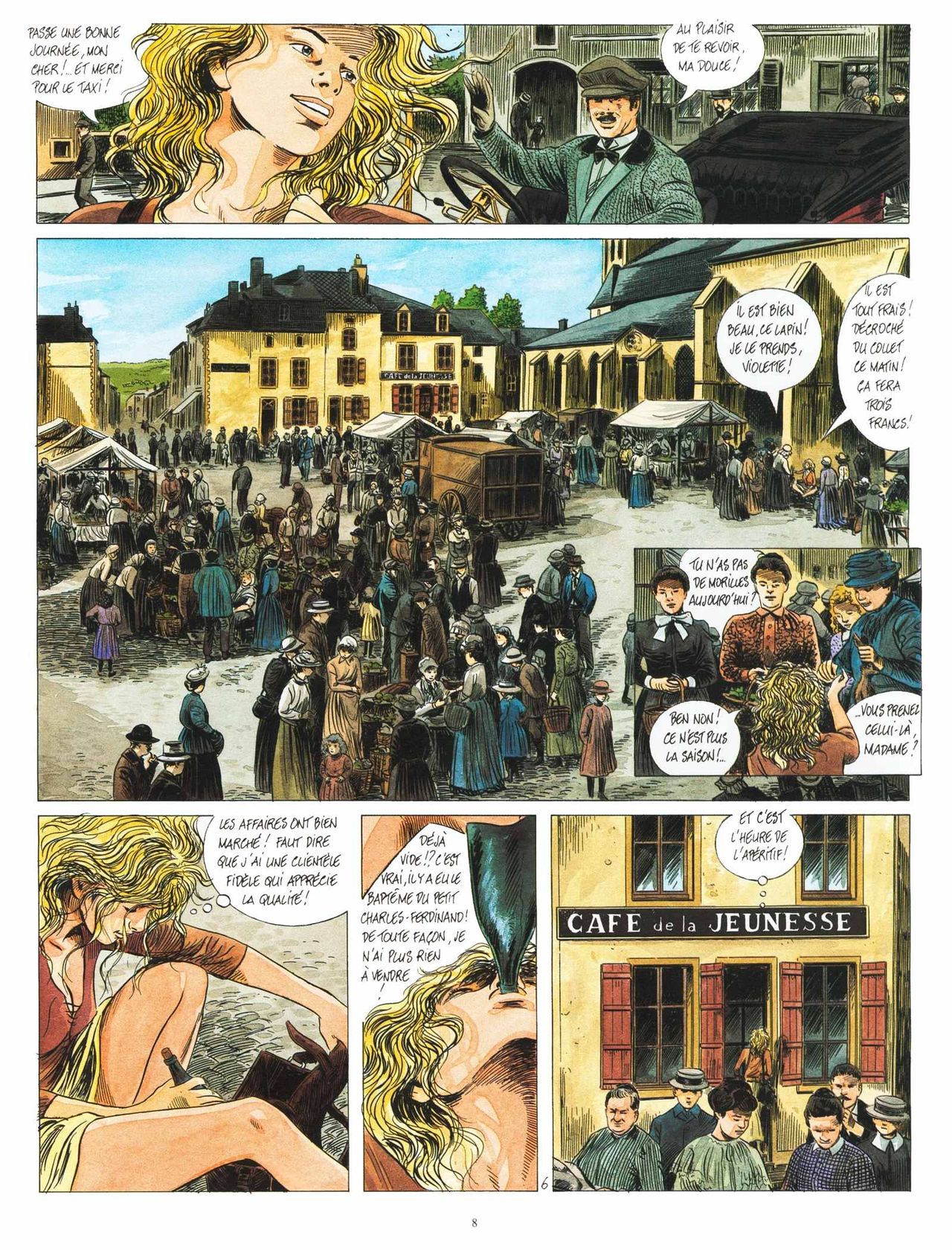 Tendre Violette - T05 - Lucye page 10 full