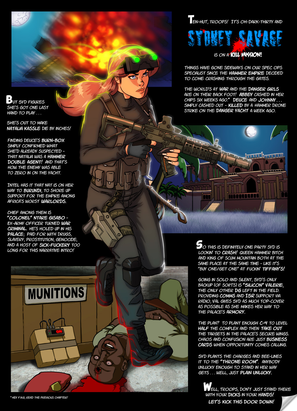Sydney and Gisabo page 1 full