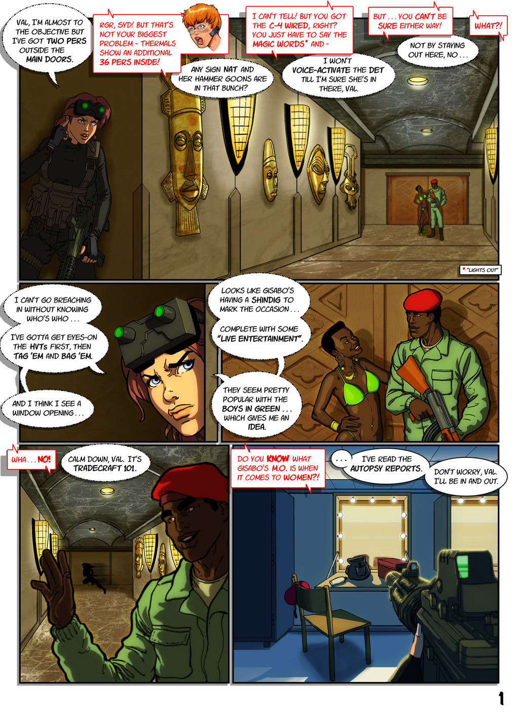 Sydney and Gisabo page 2 full