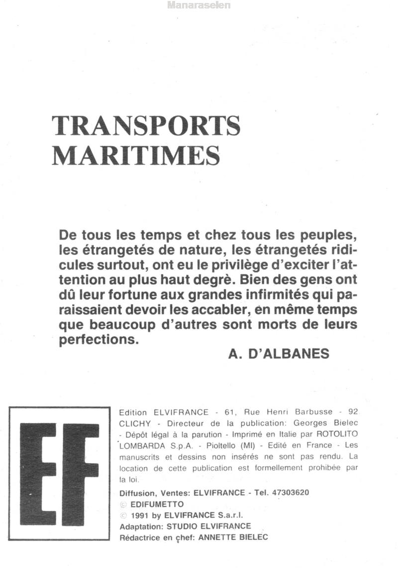 Elvifrance - Epouvante - 009 - Transports maritimes page 3 full