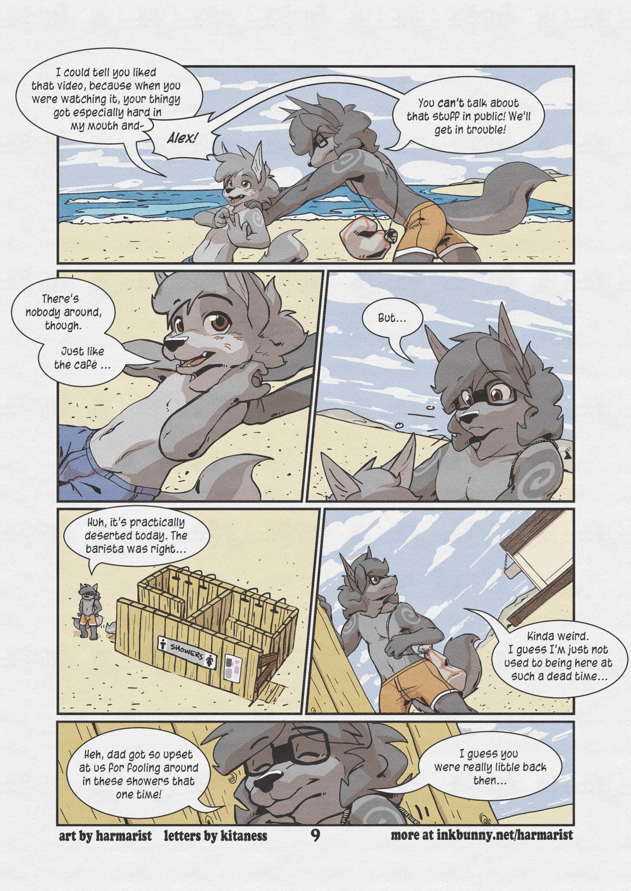 Sheath And Knife Beach Side Story page 10 full