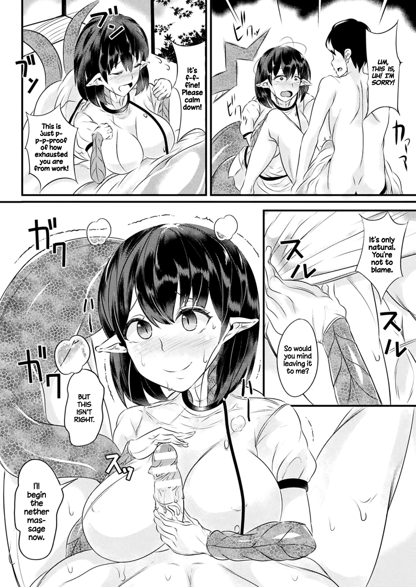 Heijitsu no Lamia Massage | Weekday Lamia Massage   =Dark Mac + CW= page 6 full