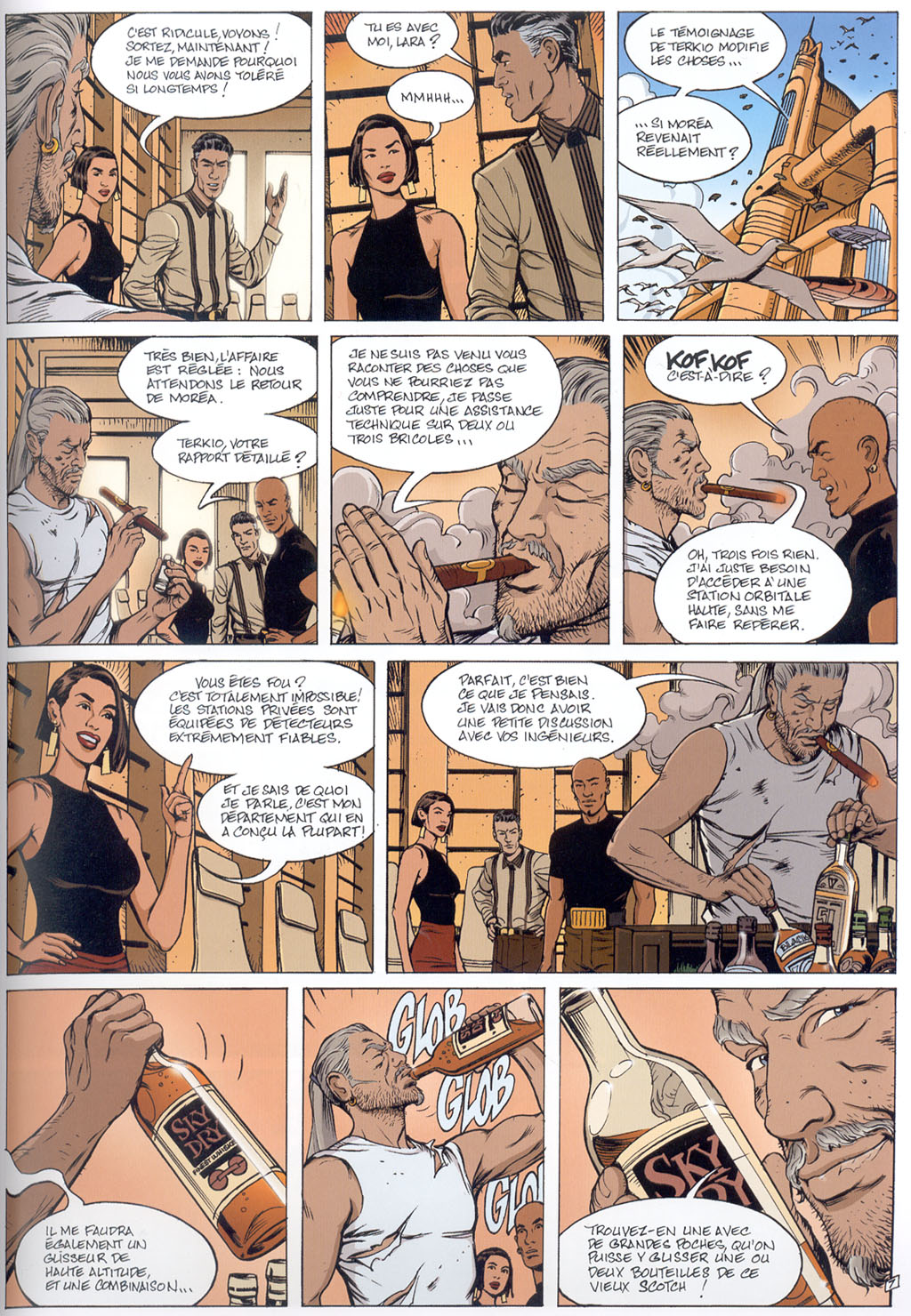 Morea - 3- Le Feu du Temps French page 10 full