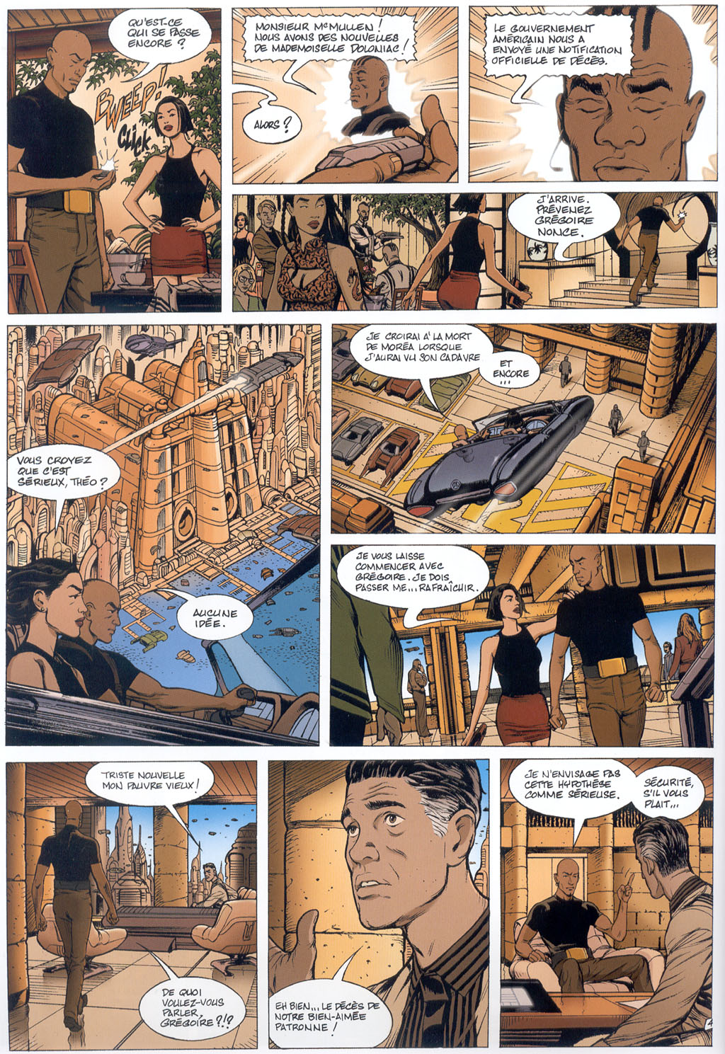 Morea - 3- Le Feu du Temps French page 7 full