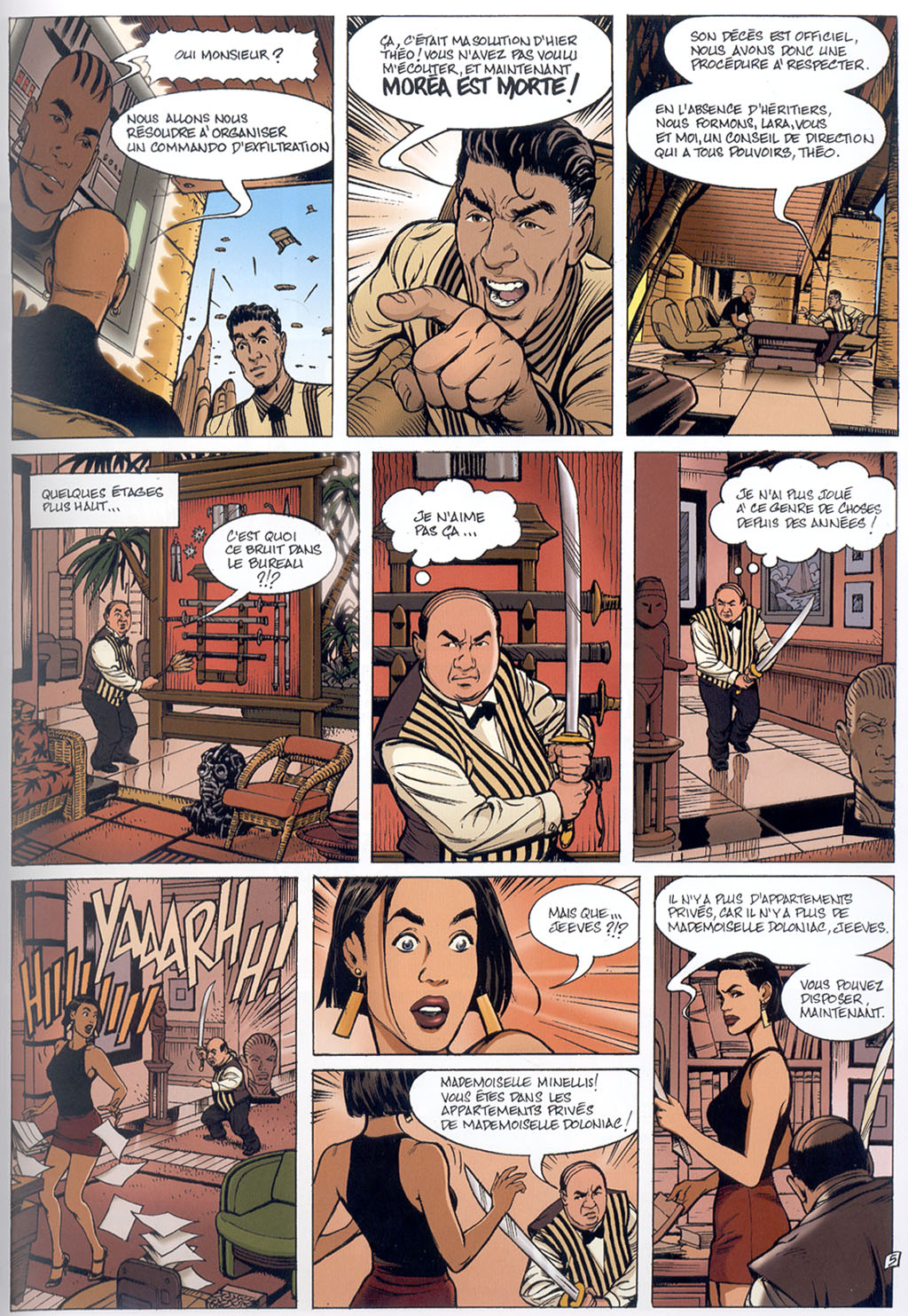 Morea - 3- Le Feu du Temps French page 8 full