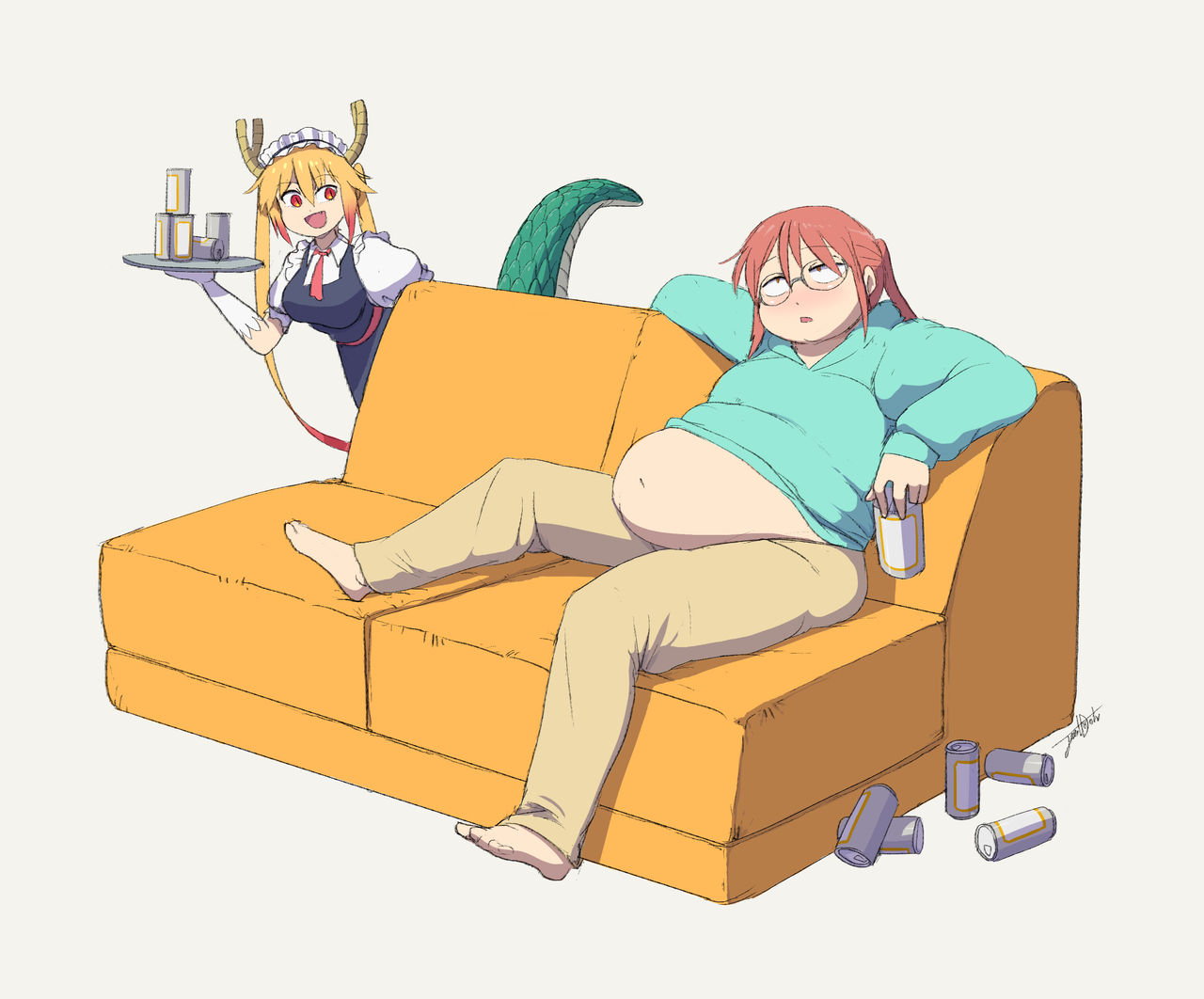 Miss Kobayashi's Dragon Chef page 2 full