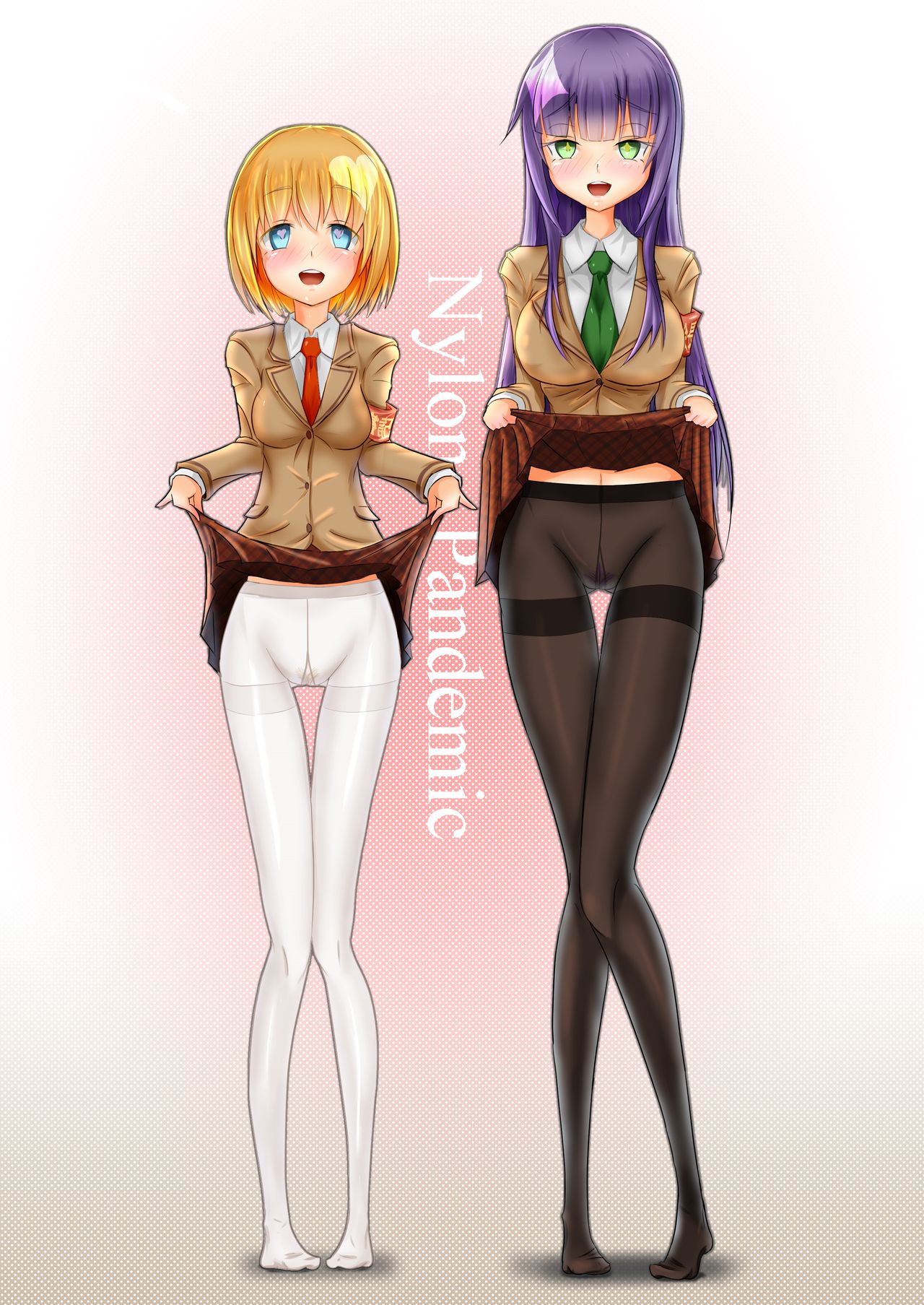 Akogare no Senpai to... Nylon Pandemic | 동경하던 선배랑... 나일론 판데믹 page 2 full