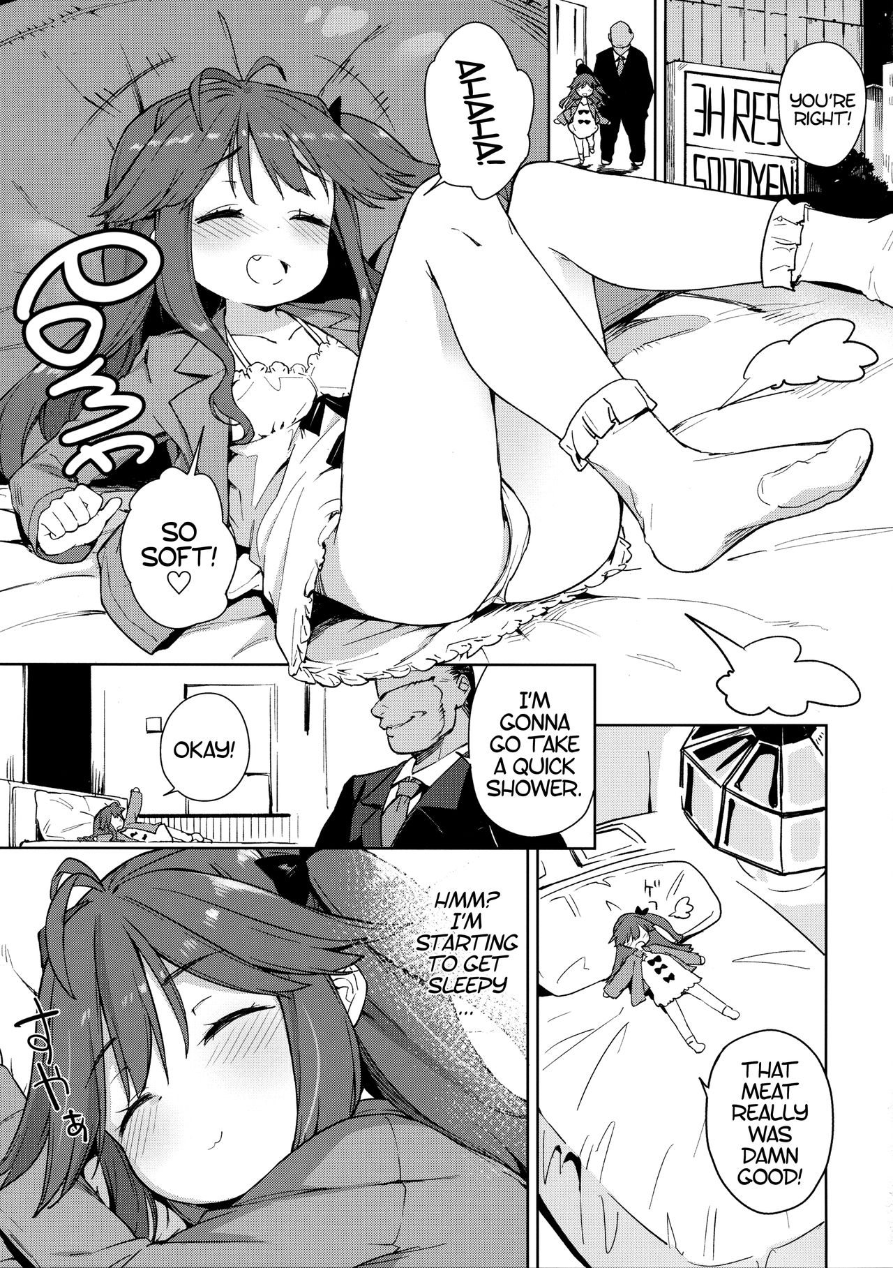 Junsuimuku na Joji ga Okanemochi no Oji-san ni Kurogal ni Sarechaimashita | A Pure and Innocent Little Girl Was Turned into A Black Gyaru By a Rich Old Man page 4 full
