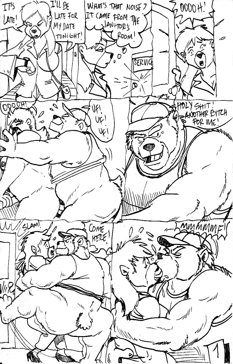 The Hot Janitor - By Wolfwood1 page 1 full