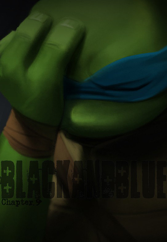 TMNT Black and Blue ch. 9 page 1 full