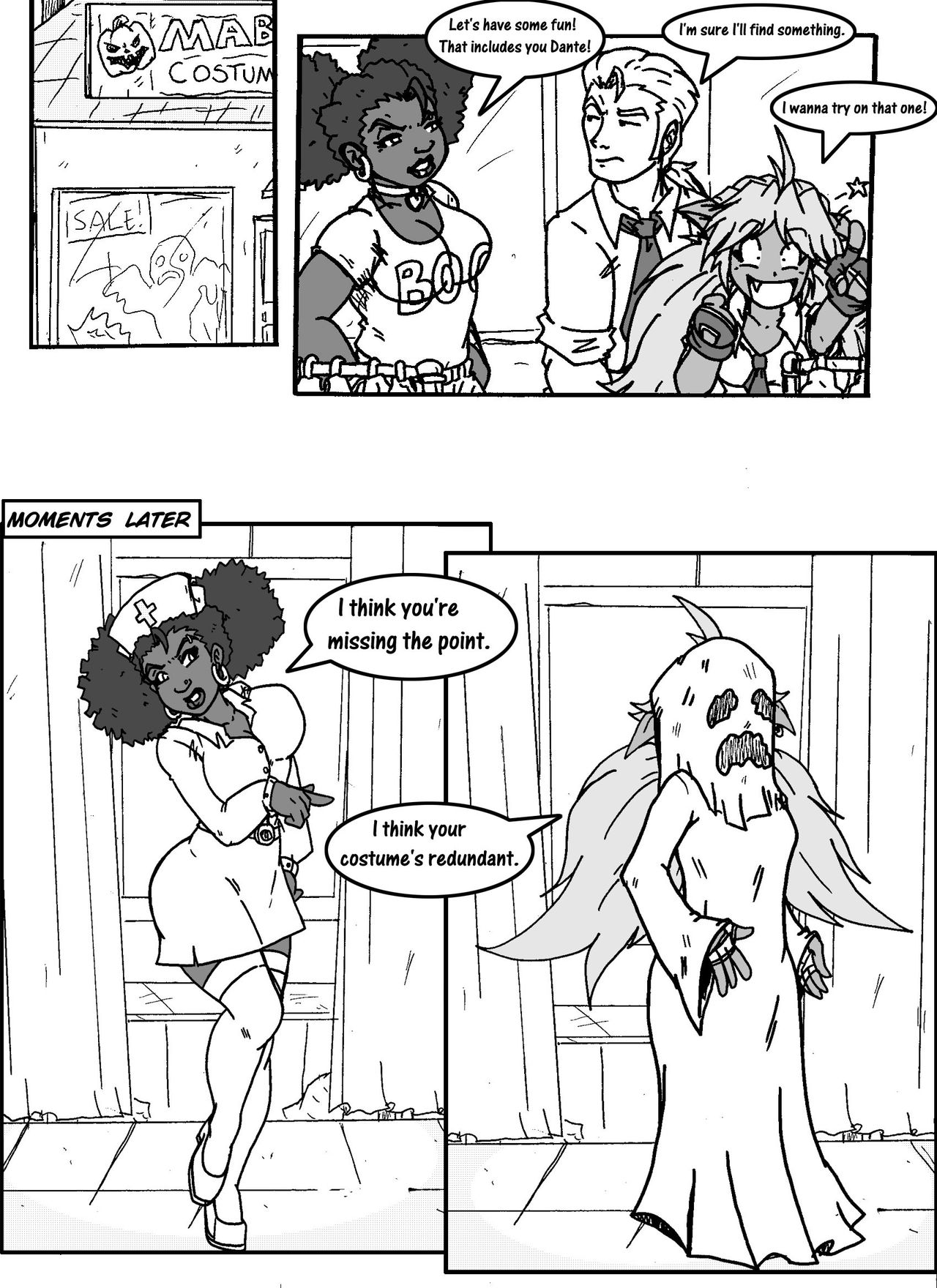 'Goblin In Paradise' Halloween Special 1 page 5 full