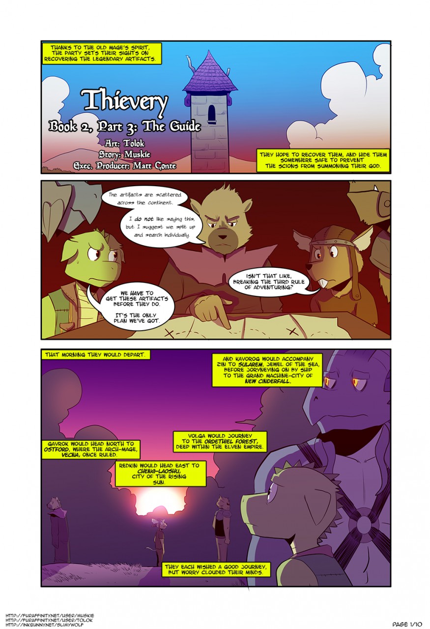 Thievery - Book 2, Part 3: The Guide page 1 full