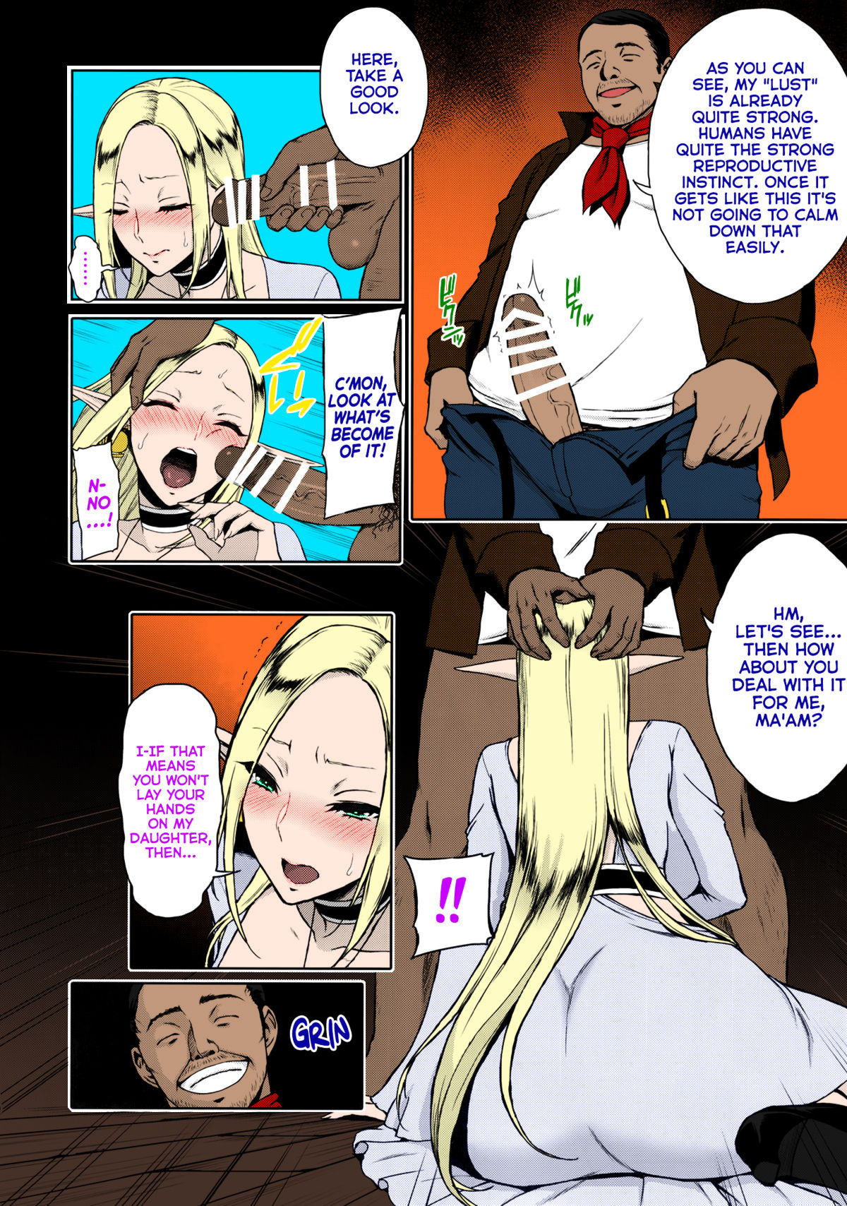 Kaihana - Ochita Elf Tsuma page 7 full
