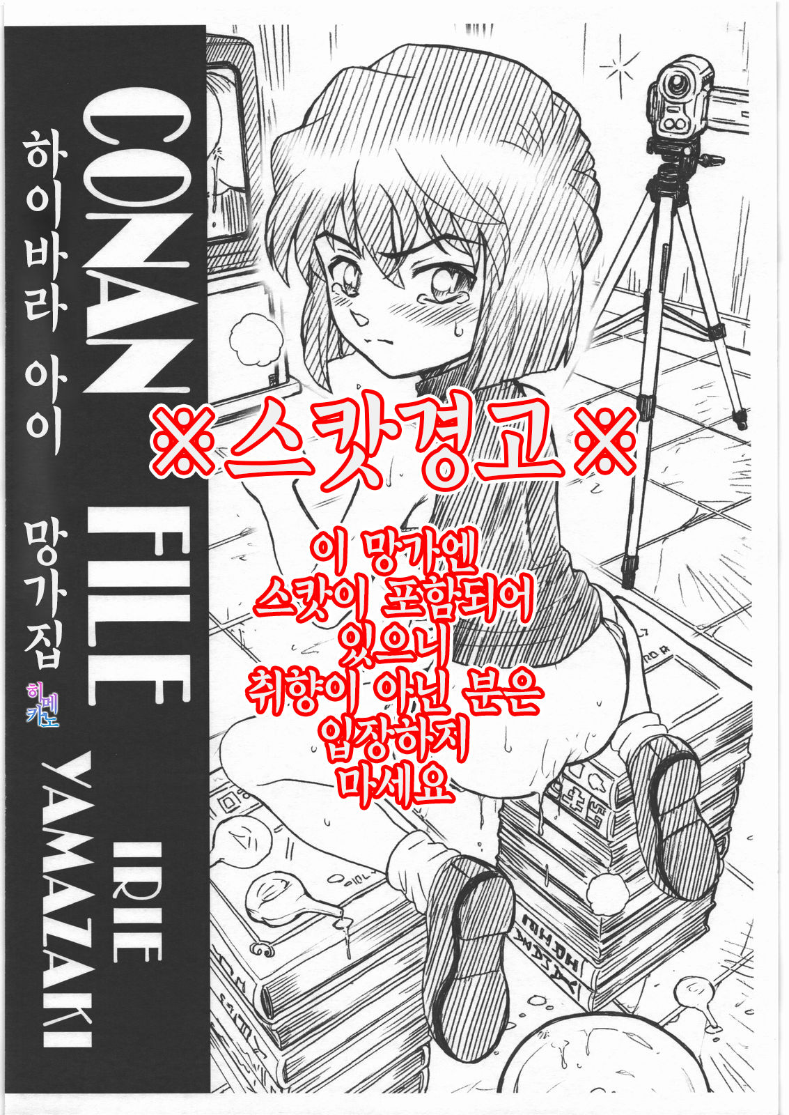 CONAN FILE - Haibara Ai Gazoushuu | 하이바라 아이 망가집 page 1 full