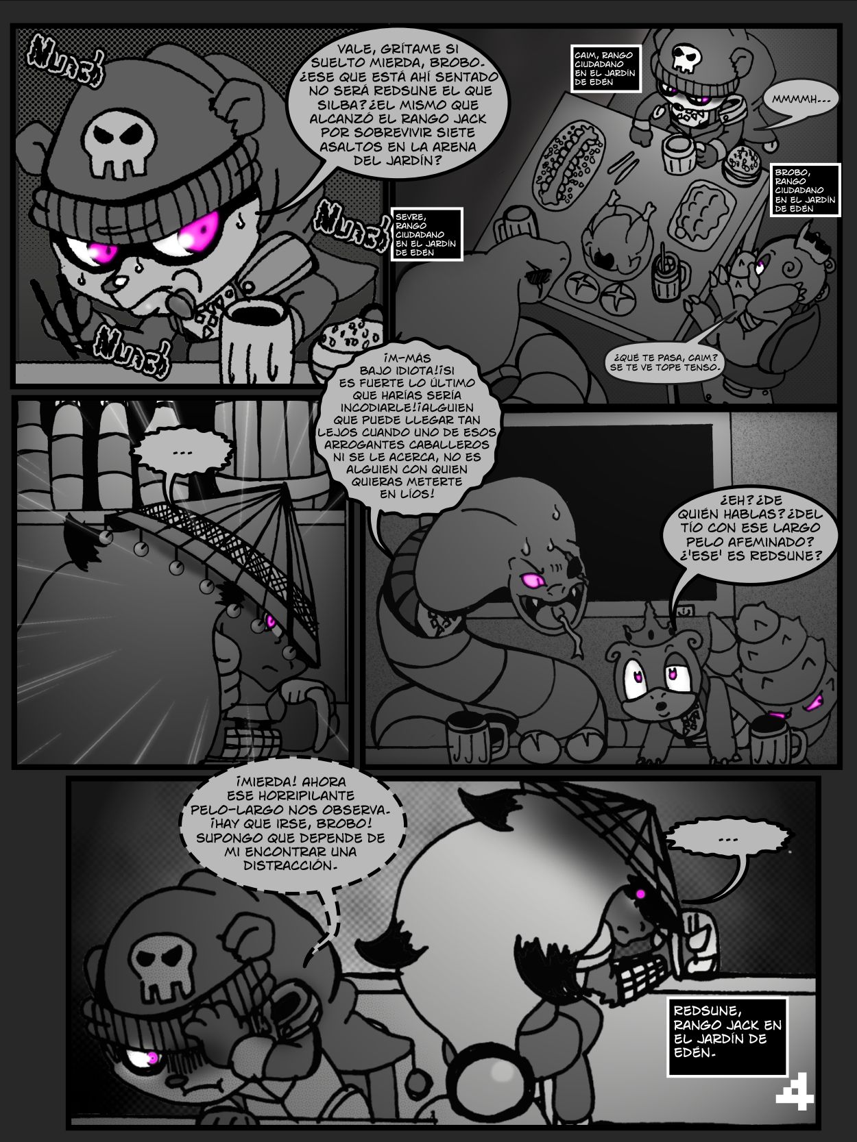 Pocket Monsters - Garden of Eden #6 - The Whistling Redsune page 4 full