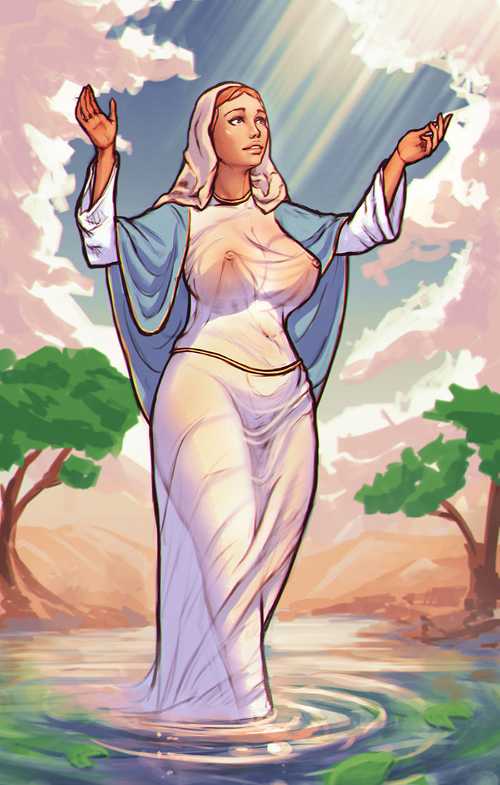 Blessed Mother Virgin Mary page 1 full