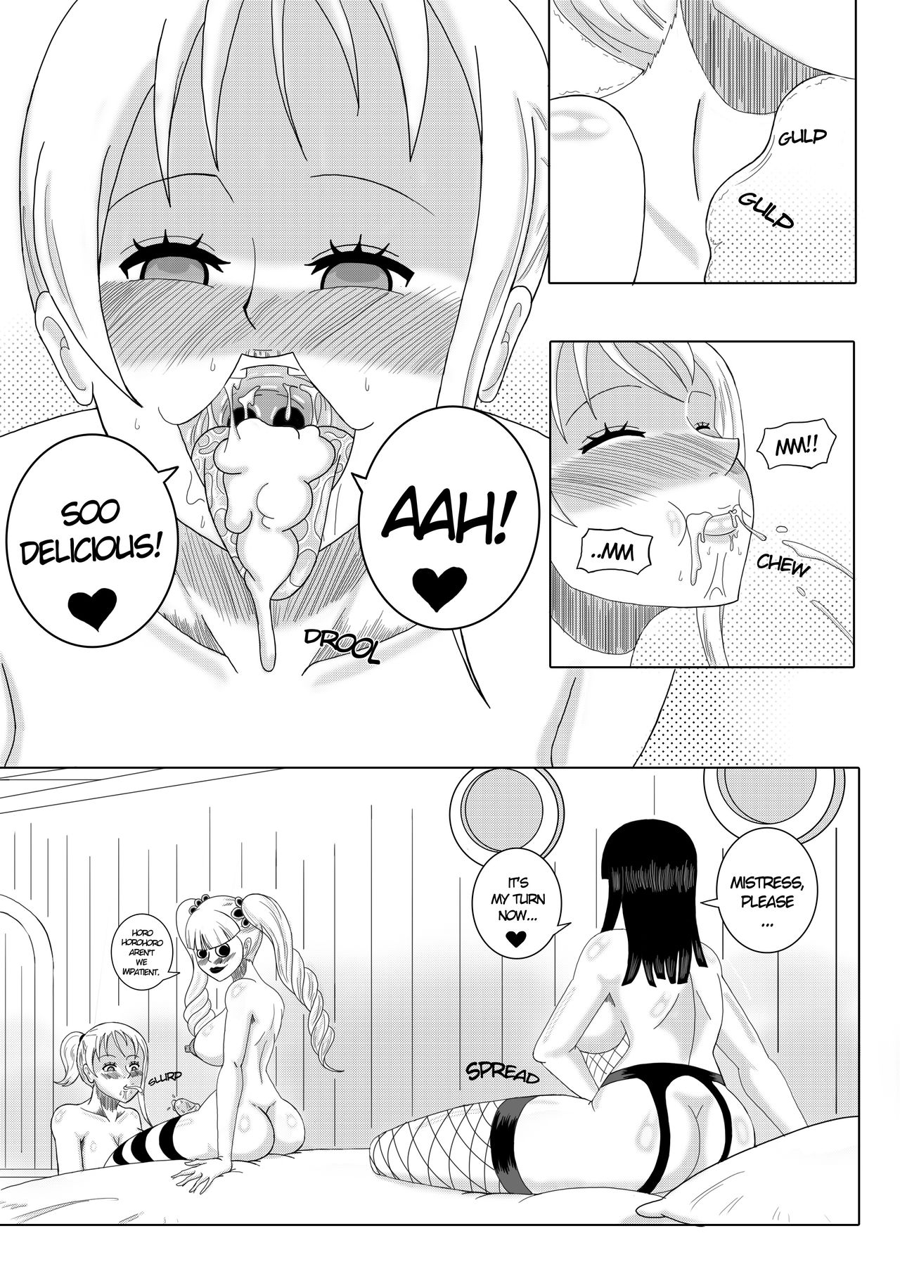 Nami & Robin: Pirate Hypnosis page 10 full