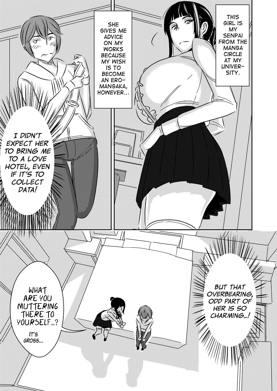 Akogare no Senpai ni page 3 full