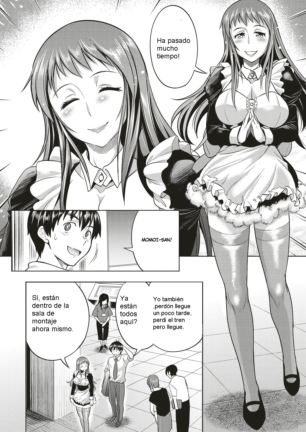 Joshi Lacu! - Girls Lacrosse Club ~2 Years Later~ Ch. 4 page 2 full