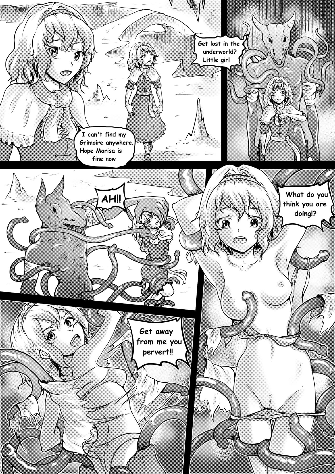 Alice in hell . page 1 full