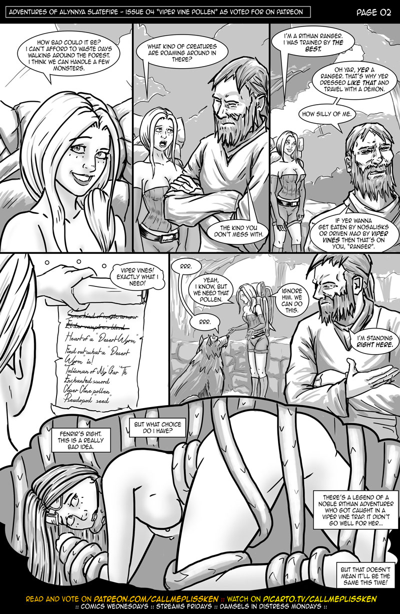 Adventures of Alynnya Slatefire - Issue 04 - COMPLETE page 3 full