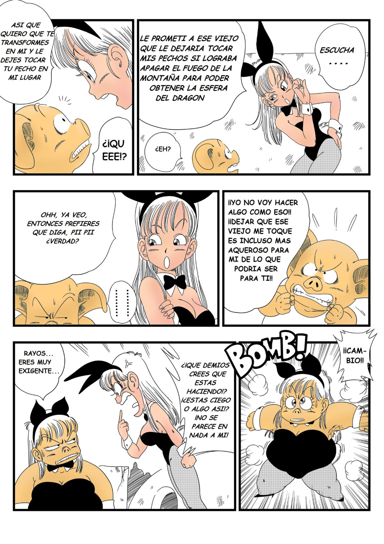 Bunny Girl Transformation page 4 full
