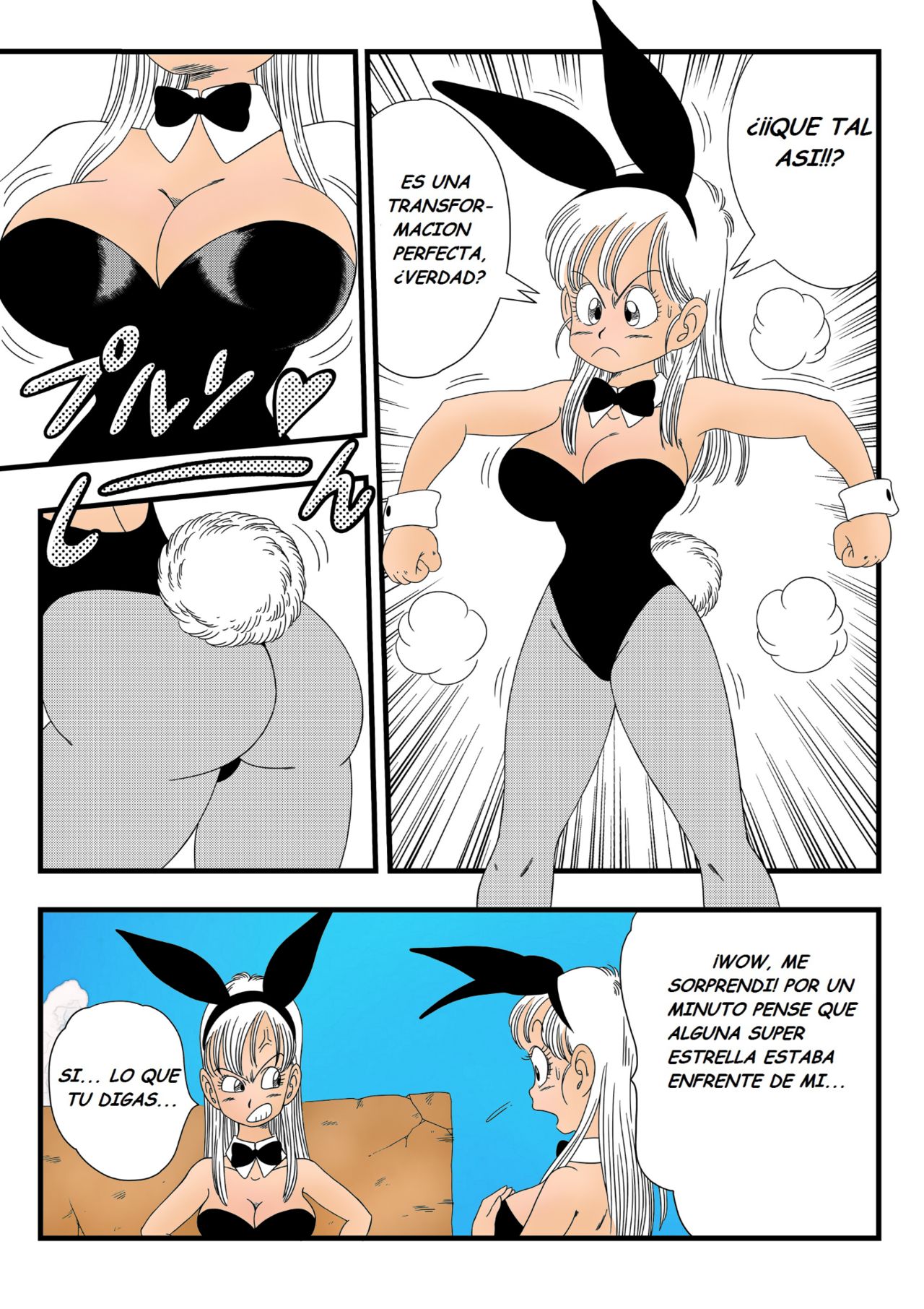 Bunny Girl Transformation page 5 full