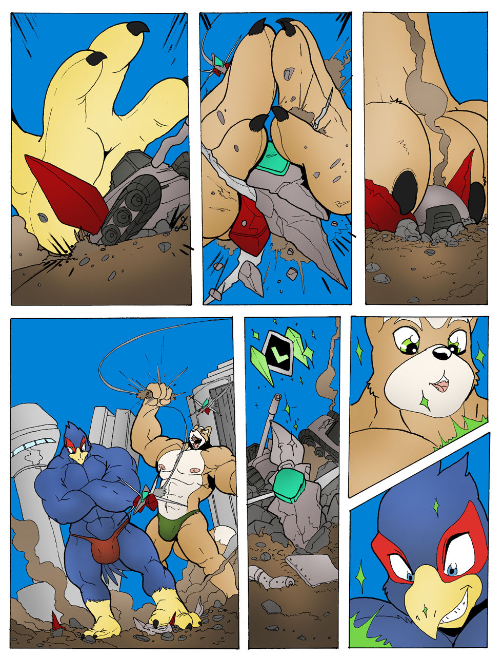 Star Fox Macro Assault page 7 full
