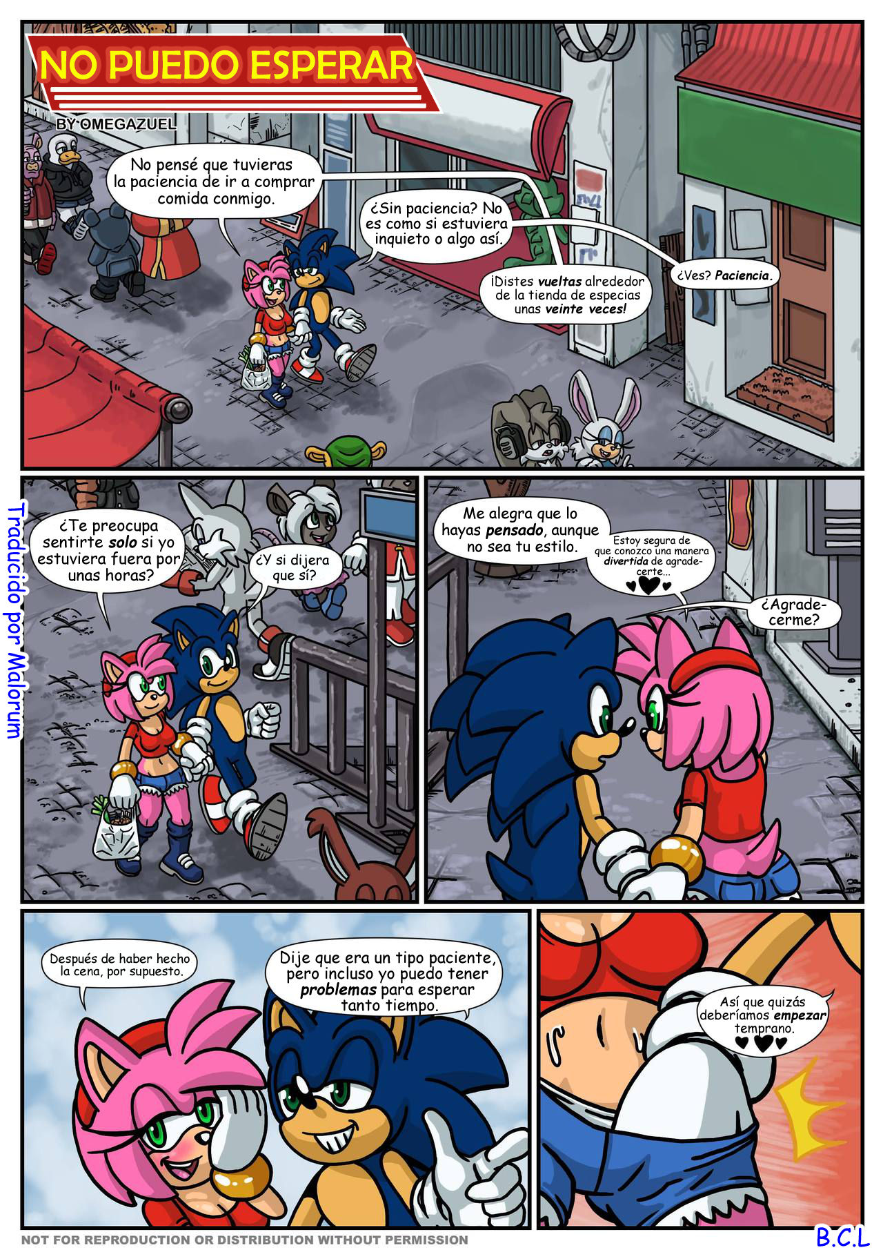 Can’t Wait | No Puedo Esperar page 1 full