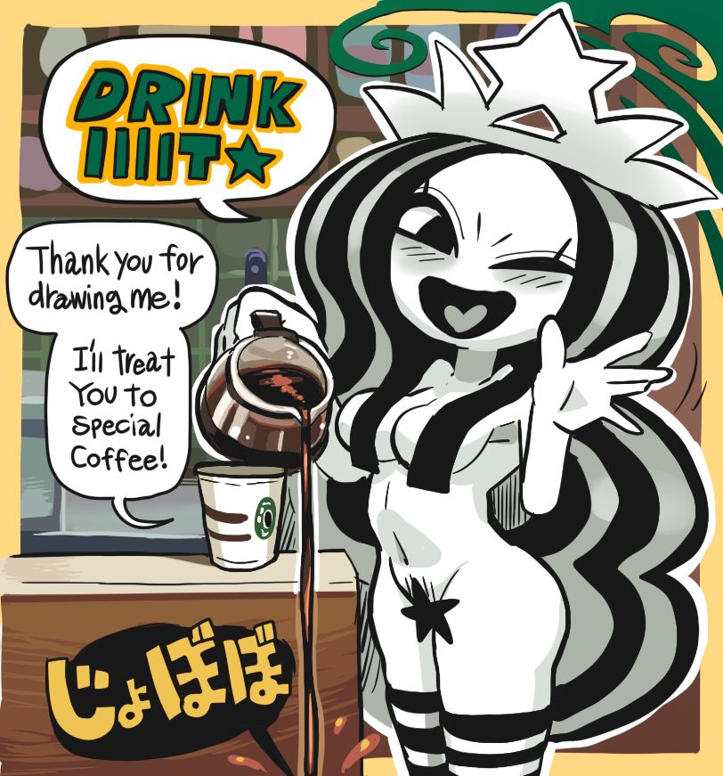 Starbucks Starbucks-chan STB-chan and Wendy page 4 full