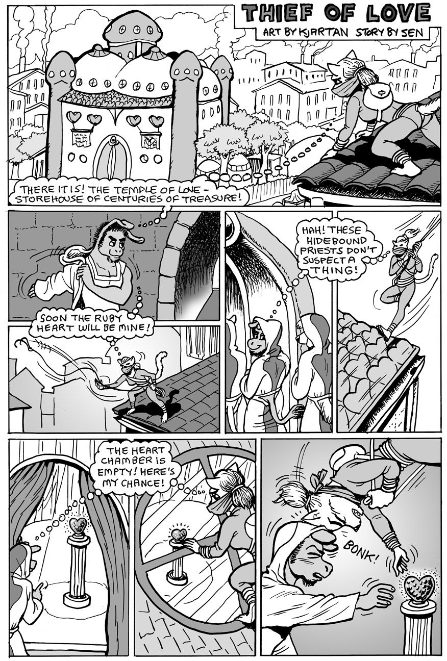 Love Thieves page 1 full