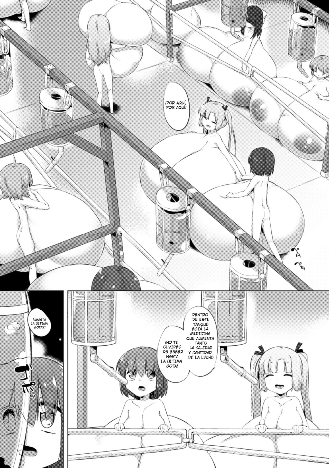 Nyuugyuu Shoujo Kaori | La chica vaca lechera Kaori Ch. 3 page 9 full