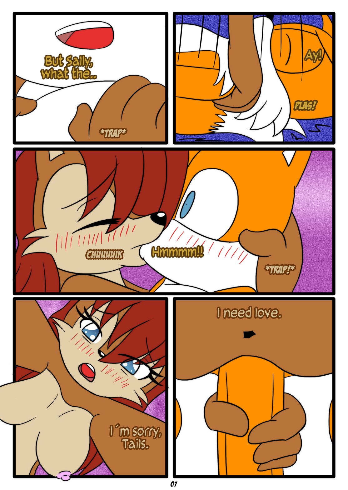 Sonic Love page 9 full