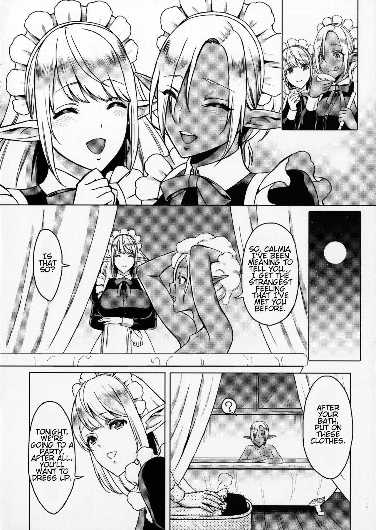 Reizoku Elf Maid + C91 Kaijou Genteibon | Elf Maid Slaves page 6 full