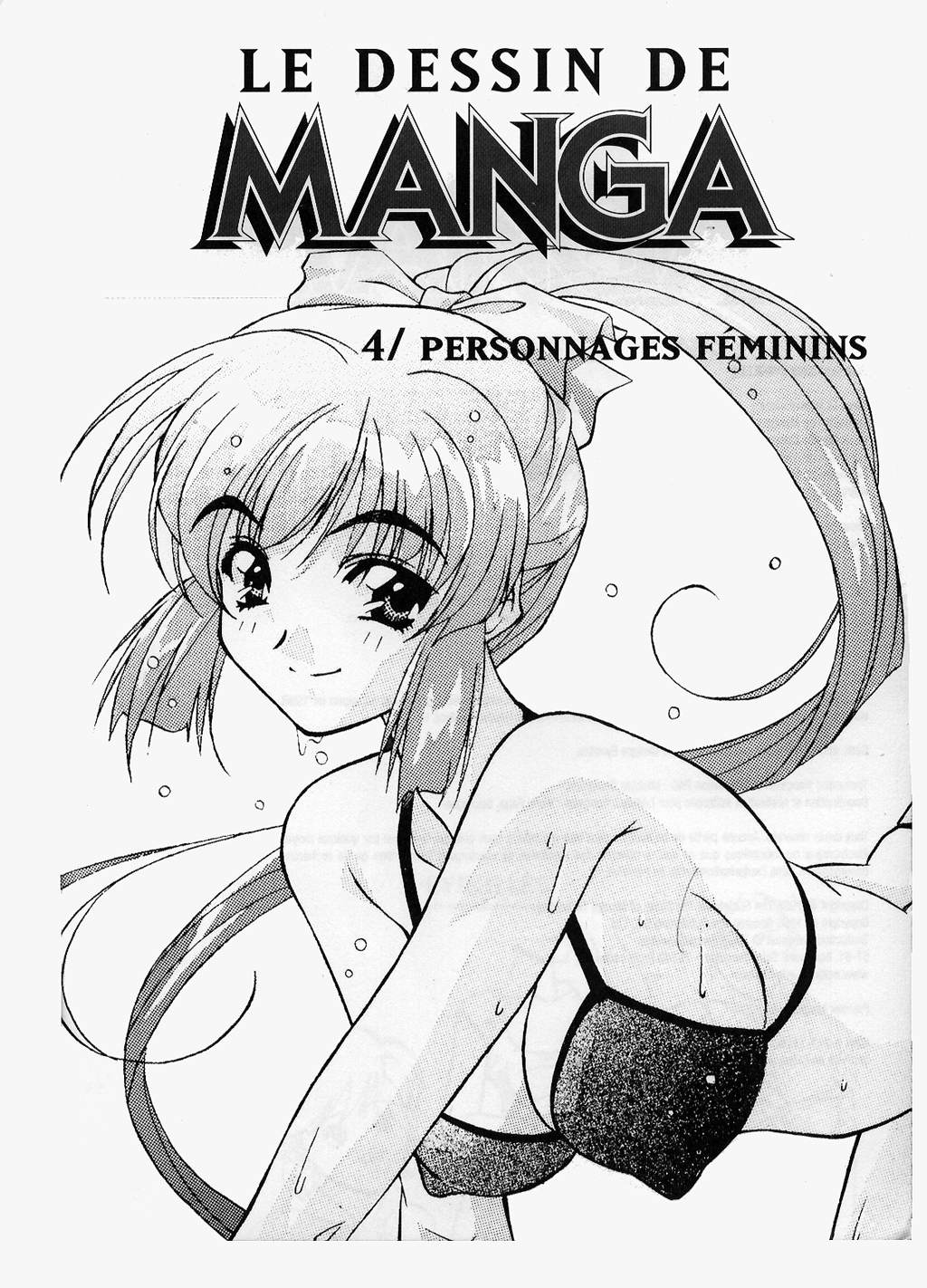 Le dessin du Manga 04 - Personnages feminin, Attitudes, Expressions page 2 full