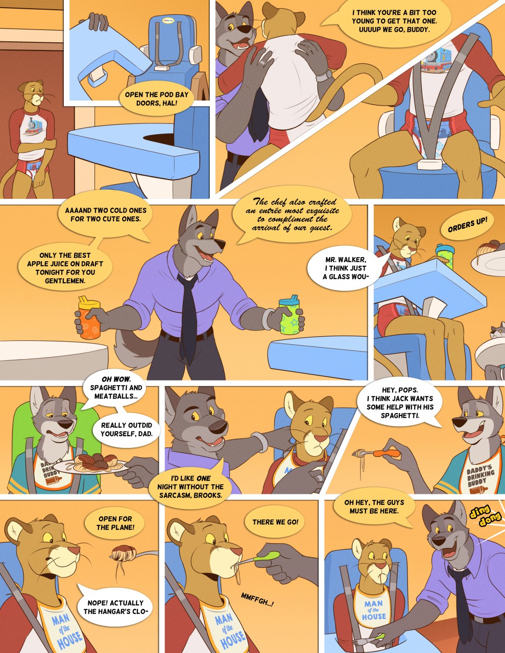 Boy's Night In page 8 full
