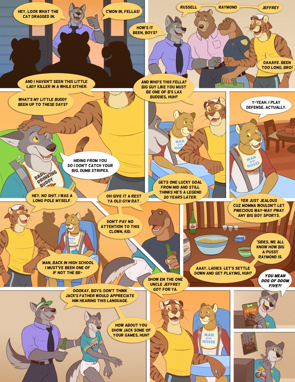 Boy's Night In page 9 full