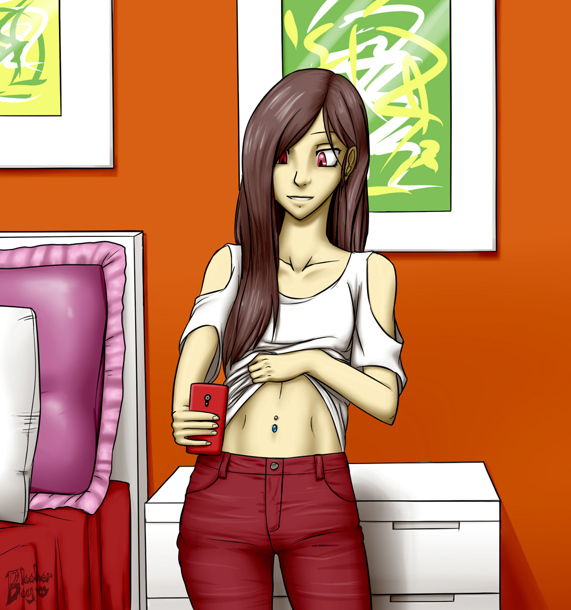 Her New Belly Jewel page 1 full